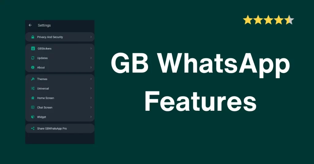 An Ultimate Guide to GB WhatsApp Features | 70 + Features GB-WhatsApp-features